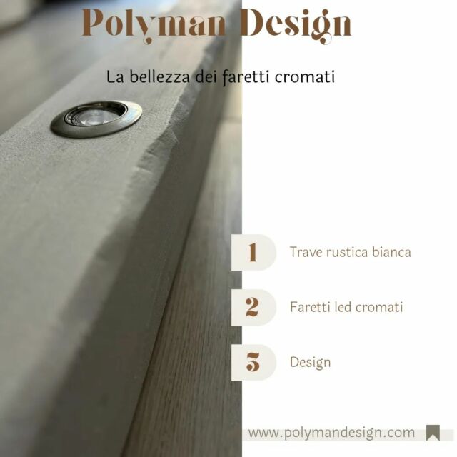 Lo stilo moderno ed il rustico si fondono insieme
.
#travimoderne #farettiled #travirustiche #design #italianstyle #homedecor #ledcromati #polymandesign
